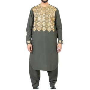 Wholesale Mint Green Textured Chest Men Afghani <b>Dress</b> Cotton Comfortable Fine Finish Men Afghan <b>Dress</b> - Product Image 2