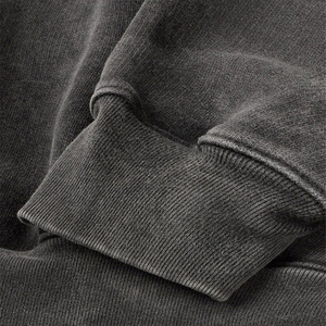 OEM Manufacturer screen printing And Acid Wash Hoodie Heavyweight Oversized Thermal Boxy Fit Cotton Blended Hoodies for <b>Men</b> - Product Image 3