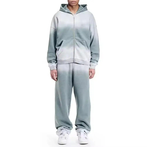 Conjuntos Deportivos de Dos Piezas de Algodón Transpirable Bordado para Invierno, Ropa Deportiva Informal para Hombre, Nuevo Conjunto de Jogging con Logotipo Personalizado - Product Image 6