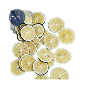 Tranches de citron vert aromatiques déshydratées de haute qualité, roues d'agrumes naturelles pour mélanges de thés aux fruits - Product Image 1