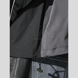 ODM แจ็คเก็ตไนลอนผู้ชาย, แจ็คเก็ตกันลมมีซิปรูดซิปรูดซิปขึ้น - Product Image 6