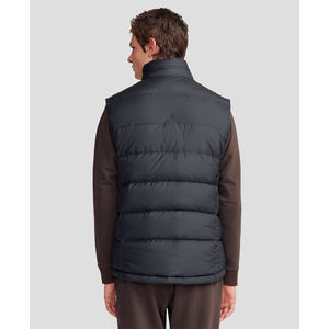 เสื้อกั๊กบุใยสังเคราะห์แบบมีซิปสำหรับผู้ชาย ปี 2026  พร้อมโลโก้สั่งทำพิเศษ สำหรับฤดูหนาว ผลิตจากไนลอน 100%  บุฉนวนกันความหนาว  คอตั้ง  สำหรับใส่ทำงาน - Product Image 5