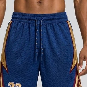 Fabricante de pantalones cortos de malla de baloncesto premium, pantalones cortos deportivos de secado rápido, diseño personalizado para entrenamiento en el gimnasio y rendimiento en la cancha. - Product Image 5