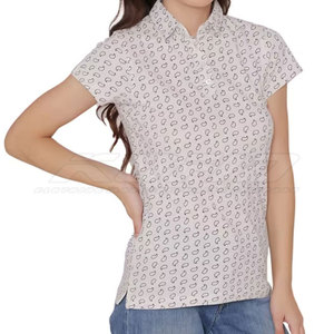 Women Polo Shirts Quick Dry Moisture Control Breathable Short Sleeve Slim Fit <b>Athletic</b> Training Running Gym Sports Casual Wear - Product Image 5