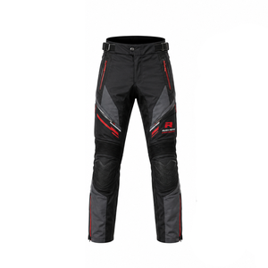 Pantalon de moto respirant pour homme, maille foncée renforcée, protection intégrée, équipement de conduite toutes saisons, pantalon textile d'hiver - Product Image 4