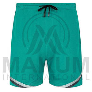 Men's Breathable Summer Casual Two-Piece Embossed Seamless Fusing Polo Shirt Shorts <b>Set</b> US Size Short Sleeve 100% Polyester - Product Image 3