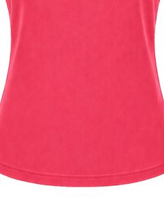 Customized Hot Pink Women Casual T Shirt Floral <b>Ring</b> Neck Short Sleeve Summer Fashion Soft <b>Stretch</b> Ladies Tee Blouse Top Wear - Product Image 6