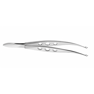 Pinces de fixation corneale Hoffmann Polack, dents de 0,12 mm, instrument chirurgical ophtalmique manuel, usage hospitalier - Product Image 5