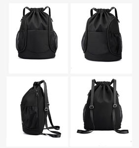 Drawstring <b>Bag</b> Gym <b>Bag</b> Drawstring Backpack Water Resistant <b>String</b> <b>Bag</b> Sports Snakpack With Sneaker Bottle Pouch for Club - Product Image 2