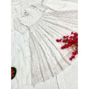 ชุดราตรี anarkali มีสไตล์สำหรับใส่ไปงานปาร์ตี้ - Product Image 4