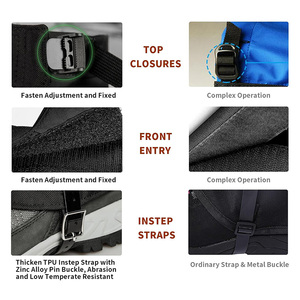 Wholesale Waterproof 1000D Nylon Leg Gaiters | Durable Snow Boot Covers | Outdoor Hiking Hunting <b>Skiing</b> Gear - Product Image 5