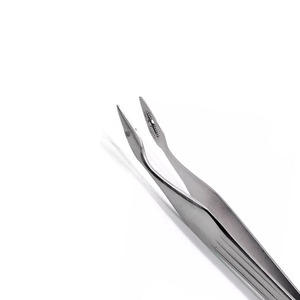 Wholesale German Steel Carmalt Splinter Tweezers 4.5 Inch CE Certified Splinter Removal Forceps Curbed Surgical Forceps - Product Image 2