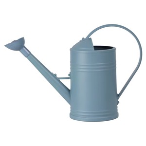 Arrosoir en métal personnalisable tendance, bleu, outil de jardinage durable, finition peinte - Product Image 2