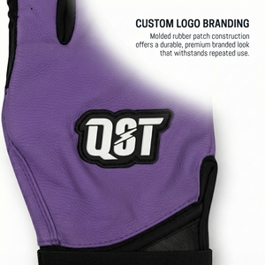 Gants de frappeur de baseball en cuir personnalisés, avec paume antidérapante, équipement d'entraînement pour adultes et jeunes, vente en gros - Product Image 5