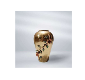 Metal Flower Vase Fancy Designer Tabletop Table Centerpieces Unique Home Decor Different Shaped for Wedding - Product Image 5