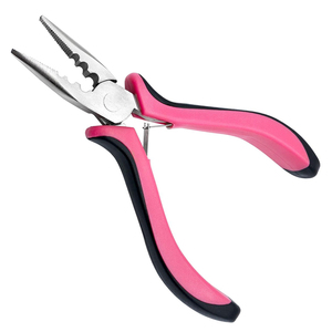Pinza para Extensiones de Cabello de Acero Inoxidable de Alta Calidad - Diseño Personalizado Reutilizable Marca LENDIZER SURGICAL para Uso Doméstico y en Salón - Product Image 2