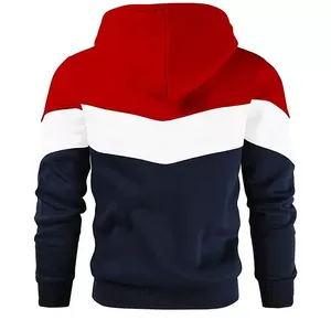 Sweat-shirts à capuche unisexes de haute qualité, sweat-shirts pour hommes, logo imprimé personnalisé, style streetwear, 100% coton molletonné - Product Image 2