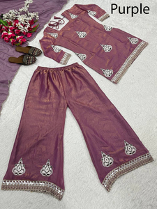 ชุดเล่น Salwar สไตล์อินเดียแบบดั้งเดิมเสื้อผ้าแนวพื้นเมืองสำหรับผู้หญิงชุดอินเดียและปากีสถานแบบแฟนซี - Product Image 6
