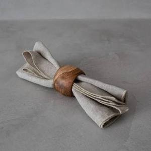 Handmade <b>indian</b> artisan wooden napkin <b>ring</b> here table decoration napkin holder wholesale here - Product Image 1