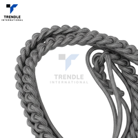 Aiguillette décorative en métal de qualité supérieure, corde formelle, utilisation quatre saisons, options de fabrication personnalisées de haute qualité, tendance
