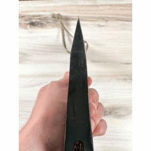 Custom Handmade <b>Axe</b> Head in High Carbon Steel with Wooden Handle and Leather Shaft-Industrial & DIY Grade OEM Available - Product Image 3