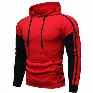 Sudadera con Capucha para Hombre, Estilo Urbano, Holgada, Informal, de Algodón, Manga Larga, Venta al Por Mayor OEM - Product Image 1