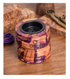 2025 New Wood Epoxy Resin <b>Bakhoor</b> Burner Incense Madhkan Burner Arabic <b>Oud</b> Burner for Home Fragrance for Ramadan - Product Image 1