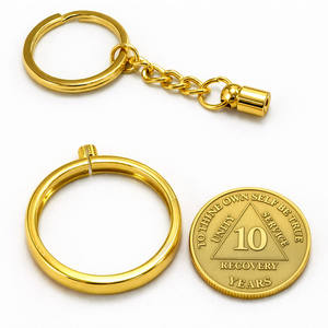 Biselas Metálicas para Monedas de Varios Tamaños, Venta al por Mayor, Regalos Conmemorativos para la Sobriedad AA - Product Image 4