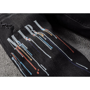 Jeans Rotos de Alta Calidad para Hombre, Estilo Urbano, Primavera-Verano, Diseño Hip Hop, Denim Lavado, Venta al Por Mayor - Product Image 3