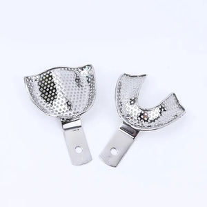 Kit de 6 instruments dentaires en acier inoxydable pour empreintes dentaires, avec porte-dentiers en maille et porte-dents de forme - Product Image 3