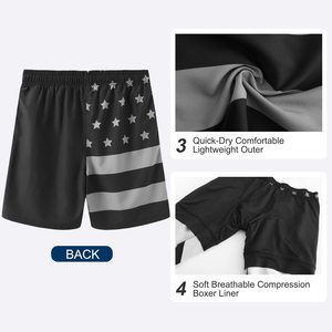 Pantalones Cortos Deportivos de Lona para Hombre, Sublimados, Elegantes, de Tela Suave, Casuales de Verano, para Correr - Product Image 6