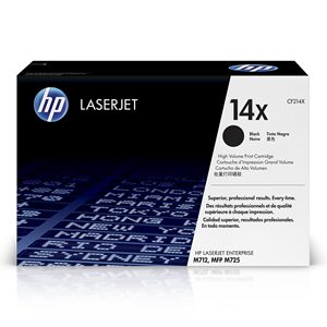 ตลับหมึกโทนเนอร์ HP LaserJet 14X สีดำ ความจุสูง วัสดุ PET รุ่น CF214X สำหรับเครื่องพิมพ์ M712 MFP M725 ผลิตในอินเดีย - Product Image 1