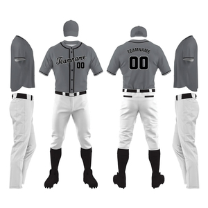 Uniforme de Béisbol Personalizado, Jersey y Pantalones para Equipo, Ropa Deportiva Transpirable que Absorbe la Humedad, Ropa de Entrenamiento de Alto Rendimiento - Product Image 6
