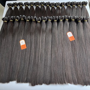 Extensiones de cabello humano alineado con cutícula vietnamita 100%, cabello liso de trama para hacer peluca, precio al por mayor - Product Image 4