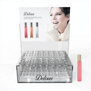 Support de Présentation de Parfums en Acrylique Personnalisé avec Logo, Écologique, pour 48 Bouteilles, Organisateur de Flacons de Parfum - Product Image 1