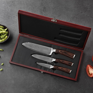 ชุดมีดครัวเหล็กกล้าคาร์บอนคุณภาพสูง สำหรับทำอาหารที่บ้านและร้านอาหาร พร้อมด้ามจับที่ทนทานและใช้งานสะดวก - Product Image 3