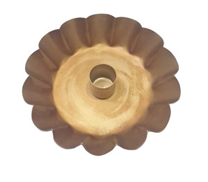 Fleur de Lotus Design Photophore Bougeoir Or Fer Parfait pour décor de fête Salle à manger Salon Décoration - Product Image 4