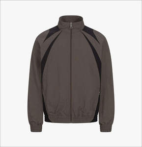 ชุดวอร์มกันลมโพลีเอสเตอร์สำหรับผู้ชายรุ่นใหม่ |   ชุดกางเกงขาสั้น 2 ชิ้นแบบสะท้อนแสงสไตล์สตรีทแวร์ |   เสื้อแจ็คเก็ตกันลมแบบสเวตสูทน้ำหนักเบา - Product Image 2