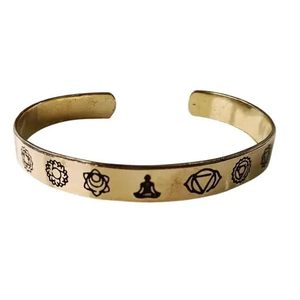 Brazalete de Cobre Hecho a Mano, Forjado, de Alta Calidad, Estilo Tibetano, Grabado, Joyería para Mujeres y Hombres, ZARA ENTERPRISES - Product Image 2