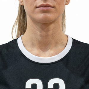 Camisetas Deportivas Sublimadas de Voleibol para Mujer, Camiseta de Voleibol de Secado Rápido, Cuello Redondo, Poliéster - Product Image 4