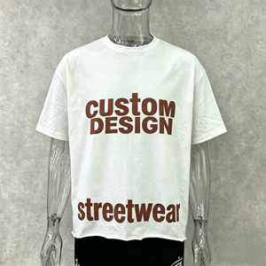 Camiseta Negra de Manga Corta para Hombre, Diseño de Personajes con Serigrafía Frontal, Cuello Redondo, Corte Regular, Tejido Casual, 100% Algodón, Estilo Hip Hop - Product Image 3