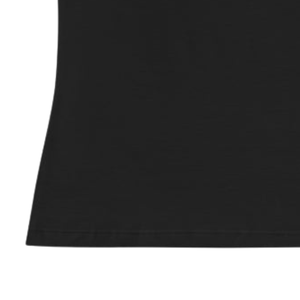 T-shirt noir à imprimé graphique pour femme, coupe décontractée, col rond, coton doux, manches courtes, vêtements décontractés pour tous les jours - Product Image 3