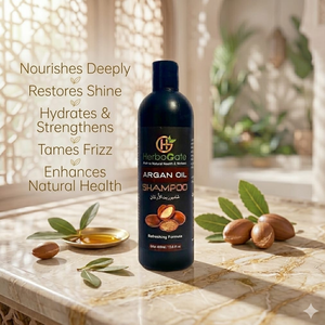 Premium Argan Hair <b>Shampoo</b> for Healthy Scalp Hair Nourishment and Daily Beauty Care Benefits Argan Oil <b>Shampoo</b> - Product Image 5