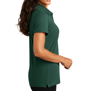 Chemise de golf pour femme en coton respirant 100 %, style streetwear, trèfle vert, Jour de la Saint-Patrick, logo personnalisé, haute qualité, 210g, vente en gros - Product Image 5