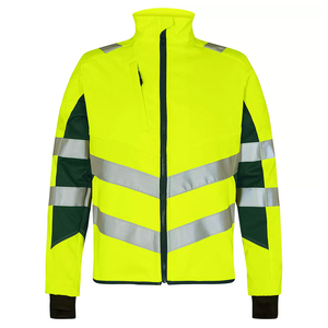 Veste de sécurité haute visibilité imperméable pour homme, best-seller, avec manches longues, vêtements de travail réfléchissants pour la sécurité en extérieur, vestes pour homme - Product Image 3