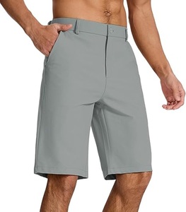 Short de golf pour homme de haute qualité, séchage rapide, fermeture par boutons et fermeture éclair, léger, coupe classique, couleur personnalisée - Product Image 1