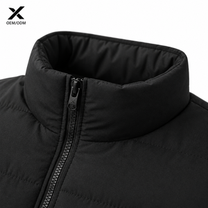 Veste matelassée coupe-vent X Sports City à col montant, isolation premium, doublure intérieure lisse et durable, tissu hydrofuge - Product Image 3