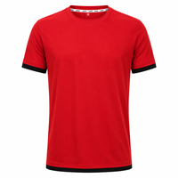 T-shirt personnalisé vierge 100 % coton pour homme, coupe ample, col rond, manches courtes, impression sérigraphique, écologique, logo personnalisé OEM, faible MOQ