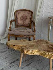 Tree Slice <b>Table</b> Nature Inspired Decor Solid <b>Walnut</b> <b>Table</b> Decorative Wood Furniture Minimalist <b>Coffee</b> <b>Table</b> with wooden legs - Product Image 5