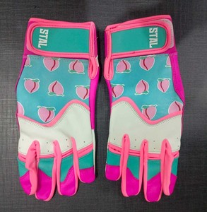ถุงมือตีเบสบอลหนังแท้ STAL สีสั่งทำได้ บุหนาน้ำหนักเบา ปิดด้วยแถบตีนตุ๊กแก ใช้ได้ทั้งมือซ้ายและขวา สำหรับฝึกซ้อม พร้อมที่รัดข้อมือแบบพรีเมียม - Product Image 5